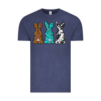 Vintage Denim Western Happy Easter peeps Vintage Tee - Neo Western