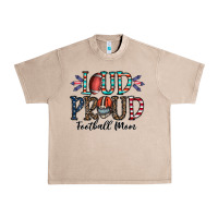 French Oak loud proud football mom Urban Heavy Tee - CowhideDigitalArt