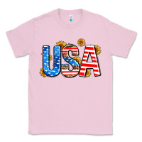 Bubblegum Pink usa sunflower Classic Tee - AdoDesignShop