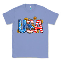 Colony Blue usa sunflower Classic Tee - AdoDesignShop