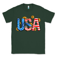 Sports Green usa sunflower Classic Tee - AdoDesignShop
