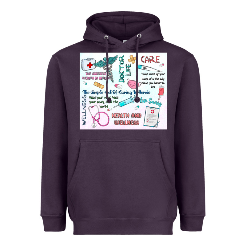 Doctor Life Heavyweight Hoodie by MaliasSmallBusiness | Teevron