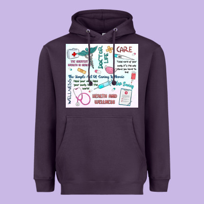 Doctor Life Heavyweight Hoodie Designed By Maliassmallbusiness