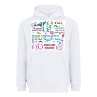 White doctor life Heavyweight Hoodie - MaliasSmallBusiness