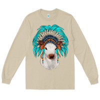 Mushroom calf indian headdress Long Sleeve Tee - JahusDesignShop