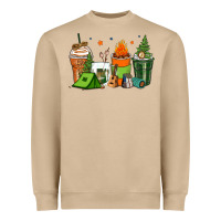 Mushroom camping coffee cups Heavyweight Sweatshirt - Zillion Design Studio