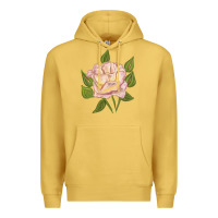 Antique Gold Life's Little Pleasures Rose Premium Hoodie - LillyAllenDesigns