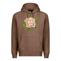 Chestnut Life's Little Pleasures Rose Premium Hoodie - LillyAllenDesigns