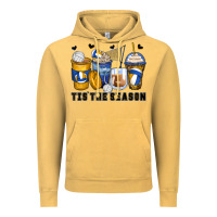 Vintage Mustard tis' the season volleyball coffee cups Vintage Hoodie - Zillion Design Studio