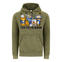 Vintage Olive tis' the season volleyball coffee cups Vintage Hoodie - Zillion Design Studio