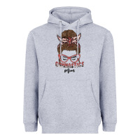 Heather Grey gymnastics mom Heavyweight Hoodie - MaliasSmallBusiness