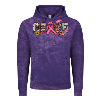 Cloud Purple brave cancer awareness ribbon Vintage Hoodie - JahusDesignShop