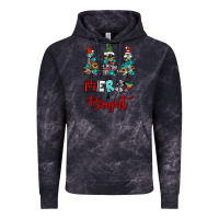 Cloud Black western trees merry and bright christmas Vintage Hoodie - RanaPortraitStore