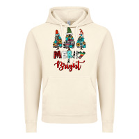 Vintage Artic western trees merry and bright christmas Vintage Hoodie - RanaPortraitStore