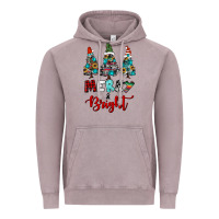 Vintage Zinc western trees merry and bright christmas Vintage Hoodie - RanaPortraitStore