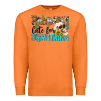 Carrot probably late for something Premium Sweatshirt - NancyCooperArtShop