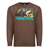 Chestnut probably late for something Premium Sweatshirt - NancyCooperArtShop