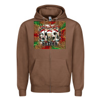 Chestnut merry Christmas heifer Zipper Hoodie - Jasminsmagicworld