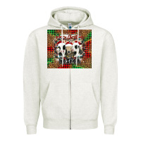 Oatmeal Heather merry Christmas heifer Zipper Hoodie - Jasminsmagicworld