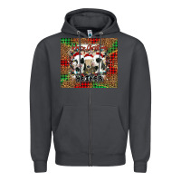 Smoke merry Christmas heifer Zipper Hoodie - Jasminsmagicworld