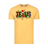 Vintage Mustard jesus the season for the season Vintage Tee - CowhideDigitalArt