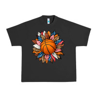 Pigment Black basketball sunflower Urban Heavy Tee - HRA Design Shop