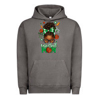 Pigment Tornado Basketball Mom Afro Messy Bun Urban Hoodie - texasbilliewilder