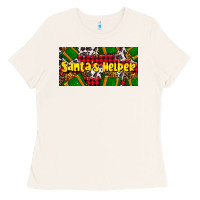 Bone santa's helper with gifts Ladies Tee - AdoDesignShop
