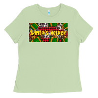 Matcha santa's helper with gifts Ladies Tee - AdoDesignShop