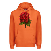 Carrot Oklahoma Rose Illustrations Premium Hoodie - LillyAllenDesigns