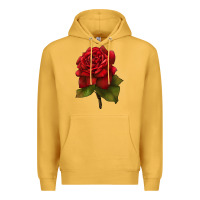 Oklahoma Rose Illustrations Premium Hoodie | Teevron