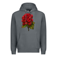 Rock Oklahoma Rose Illustrations Premium Hoodie - LillyAllenDesigns