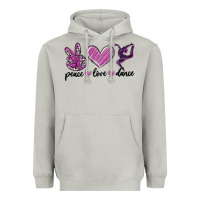 Moon Dust peace love dance Heavyweight Hoodie - MaliasSmallBusiness