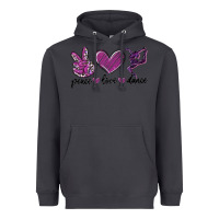 Smoke peace love dance Heavyweight Hoodie - MaliasSmallBusiness