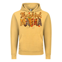 Vintage Mustard thankful mama Vintage Hoodie - texasbilliewilder