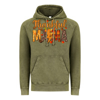 Vintage Olive thankful mama Vintage Hoodie - texasbilliewilder