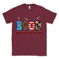 Burgundy boom bitch get out the way Classic Tee - AdoDesignShop