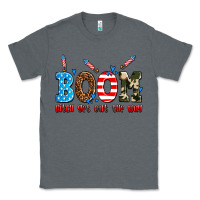 Charcoal Heather boom bitch get out the way Classic Tee - AdoDesignShop