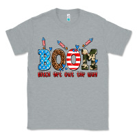 Heather Grey boom bitch get out the way Classic Tee - AdoDesignShop