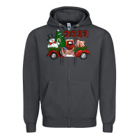 Smoke happy new year truck 2023 Zipper Hoodie - Jasminsmagicworld