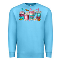 Ocean Blue mom fuel coffee cups Premium Sweatshirt - NancyCooperArtShop