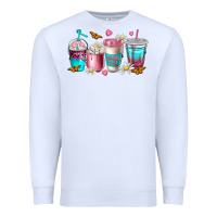 White mom fuel coffee cups Premium Sweatshirt - NancyCooperArtShop
