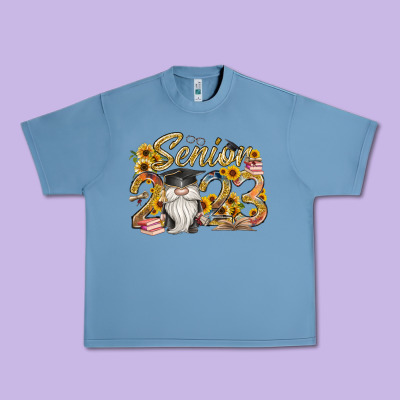Senior 2023 Urban Heavy Tee Designed By Racoondesign