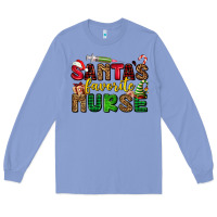 Colony Blue santas favorite nurse Long Sleeve Tee - AdoDesignShop