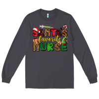 Smoke santas favorite nurse Long Sleeve Tee - AdoDesignShop