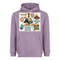 Lavender camping life Heavyweight Hoodie - MaliasSmallBusiness