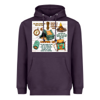 Plum camping life Heavyweight Hoodie - MaliasSmallBusiness