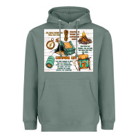 Sage camping life Heavyweight Hoodie - MaliasSmallBusiness
