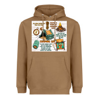 Toasted Coconut camping life Heavyweight Hoodie - MaliasSmallBusiness