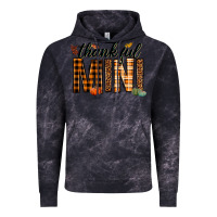 Cloud Black thankful mini Vintage Hoodie - texasbilliewilder